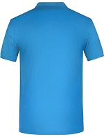 Daiber JN 874 Pánské pracovní bio piqué polo 02.0874 aqua Daiber JN 874 Pánské pracovní bio piqué polo 02.0874 aqua