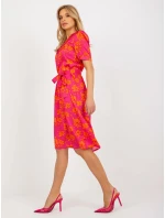 LK SK 508948 šaty.78 fuchsiová LK SK 508948 šaty.78 fuchsiová