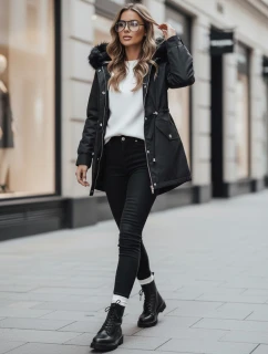 MEGI dámská bunda černá FashionStreet TY3305