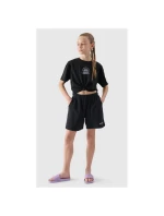 Dívčí top s potiskem 4F 4FJWSS25TTSHF1872-20S