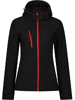 Regatta TRA 702 Dámská 3-vrstvá softshell bunda "Venturer" 36.A702 black/classic red