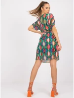 Dámské šaty-DHJ-SK-9651.51-zelené Dámské šaty-DHJ-SK-9651.51-zelené