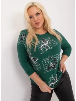 Halenka RV BZ 9182.14 tmavě zelená Halenka RV BZ 9182.14 tmavě zelená