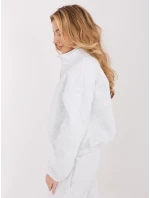 WT BL mikina A1460.58 světle šedá