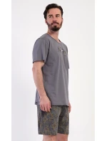 Dámské domácí šaty s krátkým rukávem Barbara Dámské domácí šaty s krátkým rukávem Barbara