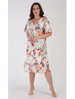 Dámská noční košile s krátkým rukávem Alex Dámská noční košile s krátkým rukávem Alex