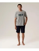 Pyžamo Atlantic NMP-396 long/r S-2XL pánské Pyžamo Atlantic NMP-396 long/r S-2XL pánské