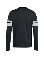 Adidas Squadra 25 dětské tričko s dlouhým rukávem černobílé JJ0047