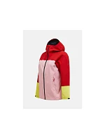 Dámská bunda PEAK PERFORMANCE W Trail Hipe 2.5L Shell Jacket, červená barva Dámská bunda PEAK PERFORMANCE W Trail Hipe 2.5L Shell Jacket, červená barva