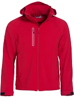 Clique Milford Jacket Men Pánská 3-vrstvá softshellová bunda 67.0927 red Clique Milford Jacket Men Pánská 3-vrstvá softshellová bunda 67.0927 red