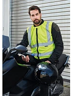 Korntex KXMOTO – Schleiz Bezpečnostní vesta pro motocyklisty 76.MOTO yellow
