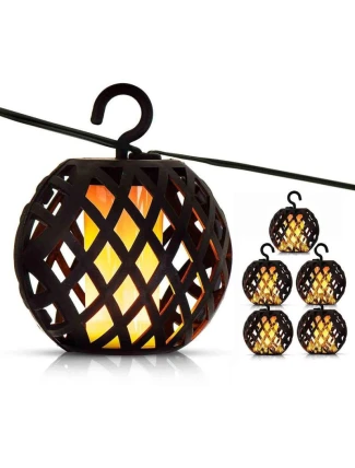 SOLÁRNÍ LAMPA FIREBALLS 7CM 5KS