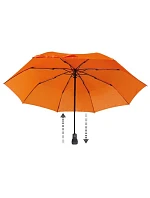EuroSCHIRM light trek automatic Oranžový Sklolaminát Polyester Kompaktní deštník