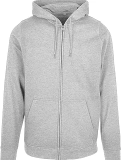 Build your Brand BB 008 Pánská mikina s kapucí 56.B008 heather grey