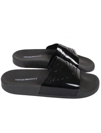Pantofle X4PS02 černá - Emporio Armani Pantofle X4PS02 černá - Emporio Armani