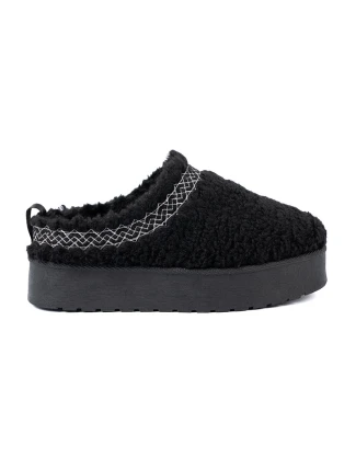 Krásné černé sněhule dámské platforma Krásné černé sněhule dámské platforma