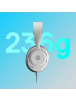 Herní náhlavní souprava Steelseries Arctis Nova 1P s drátovou čelenkou Bílá