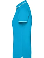 Daiber JN 985 Dámské piqué polo 02.0985 turquoise/white Daiber JN 985 Dámské piqué polo 02.0985 turquoise/white