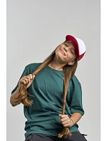 Atlantis Headwear Kid Rapper-S 5 panelová Trucker kšiltovka 33.0295 white/yellow