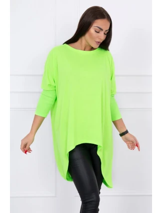Oversize halenka zelená neonová Oversize halenka zelená neonová