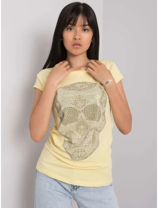 T košile EM TS ES 21 532.18 světle žlutá T košile EM TS ES 21 532.18 světle žlutá