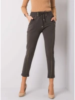 Tepláky RV DR 6039.13 tmavá khaki