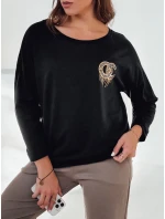 Dámská oversize halenka ICONIQ černá FashionStreet RY2696