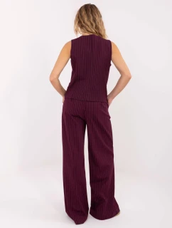 IT kalhoty SP FL8251.12 maroon