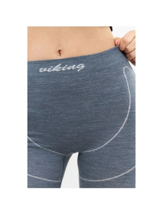 Dámské spodní prádlo VIKING Lana Pro Kalhoty Merino velikost SM šedá