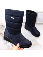 Dámské vysoké sněhule W EVE436B navy blue - Novinky Dámské vysoké sněhule W EVE436B navy blue - Novinky