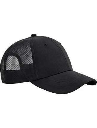 Beechfield B 644R 6 panelová Trucker kšiltovka "Technical Mesh" 53.644R black/black