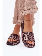 Dámské Pantofle Na Platformě Panterka Dovasse