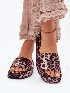 Dámské Pantofle Na Platformě Panterka Dovasse