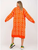 Dámský svetr LC SW 0296 oranžový