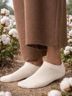 Přírodní nohy 100% bavlněné froté 198