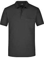 Daiber JN 922 Piqué polo s náprsní kapsou 02.0922 black Daiber JN 922 Piqué polo s náprsní kapsou 02.0922 black