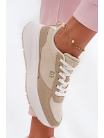 Dámské tenisky na platformě GAP PENELOPE GPW6155300049 Béžové