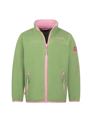 Trollkids Dívčí sportovní fleecová bunda XT s rozepínáním zelená (415-353) Trollkids Dívčí sportovní fleecová bunda XT s rozepínáním zelená (415-353)