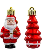 PLASTOVÉ TVAROVÁNÍ CETKY BEZPEČNÉ VÁNOČNÍ STROMEK 10KS SLÍDA