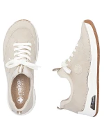 Dámské pohodlné béžové boty Rieker 44562-62 Dámské pohodlné béžové boty Rieker 44562-62