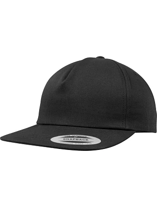 Flexfit 6502 5 panelová Snapback kšiltovka 55.6502 black Flexfit 6502 5 panelová Snapback kšiltovka 55.6502 black