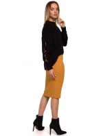 Dámský svetr M539 fuchsiový - Moe Dámský svetr M539 fuchsiový - Moe