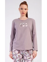 Dámské pyžamo dlouhé Karla