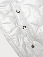 Dámská vesta v perleťové barvě se stahovacím lemem na spodním okraji S'West (B8240/B8342-9)