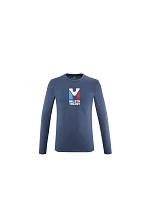 MILLET M Chamonix Tri Ts Ls T-shirt navy blue pánské MILLET M Chamonix Tri Ts Ls T-shirt navy blue pánské
