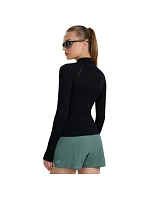 Dámské tričko s dlouhým rukávem 4F F419 deep black 4FWAW25TFLOF419 20S