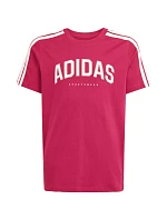 Dětské tričko adidas Codes Collegiate Graphic Tee růžové KA9764