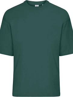 Daiber 8041 Těžké bio oversize tričko 02.8041 smoky green