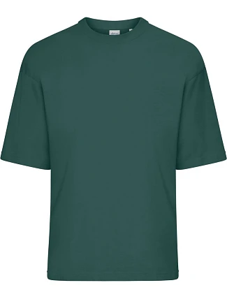 Daiber 8041 Těžké bio oversize tričko 02.8041 smoky green