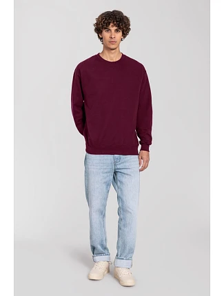Fruit of the Loom Iconic 250 Set-In Sweat Mikina 16.2292 burgundy Fruit of the Loom Iconic 250 Set-In Sweat Mikina 16.2292 burgundy
